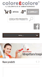 Mobile Screenshot of coloreecolore.it